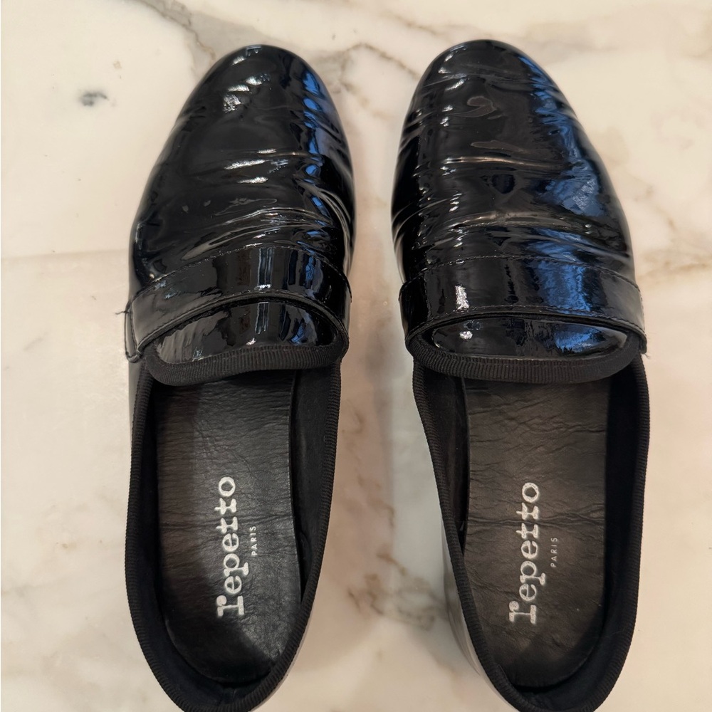 Repetto patent leather loafers